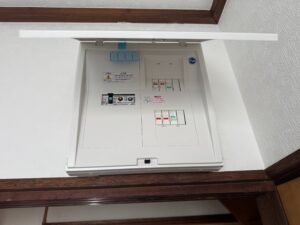 照明の交換、ブレーカーの中身